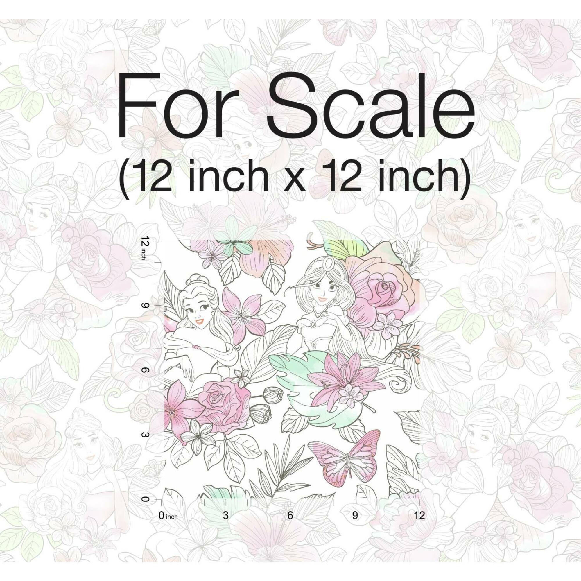 RoomMates Disney Princess Floral Peel & Stick Wallpaper